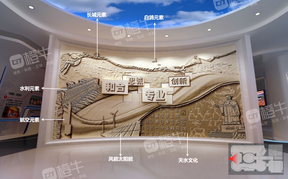 長(zhǎng)城電工企業(yè)展廳