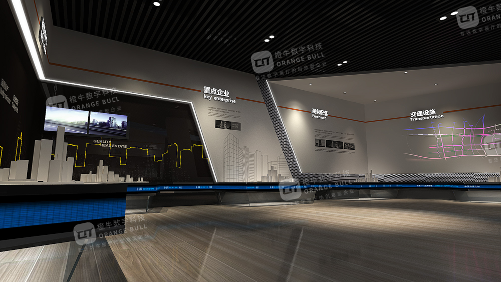 無錫光電新材料科技園招商中心展廳設(shè)計方案