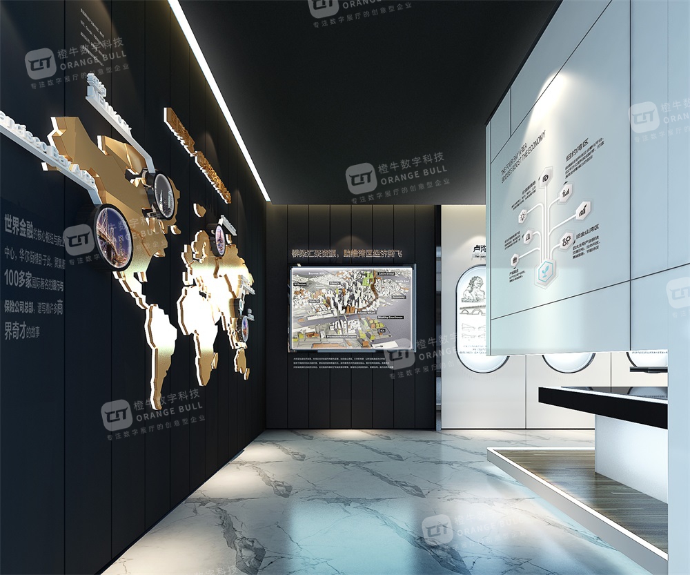 碧桂園·海灣壹號體驗館展廳設計方案