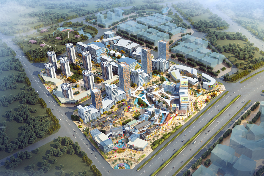 華南國際輕紡城展廳設(shè)計方案