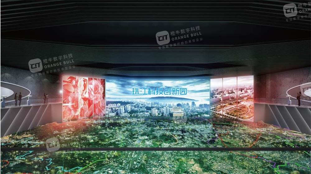 珠江科技創(chuàng)新園智能展示中心展廳設(shè)計方案